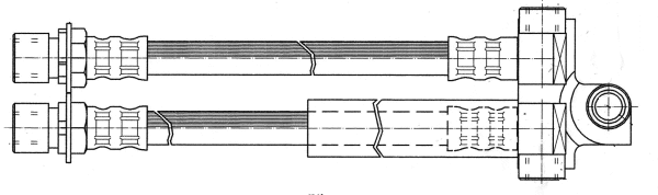 Flexible de frein CEF 511155