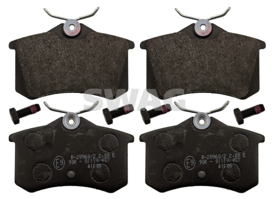Kit de plaquettes de frein, frein à disque SWAG 72 11 6099