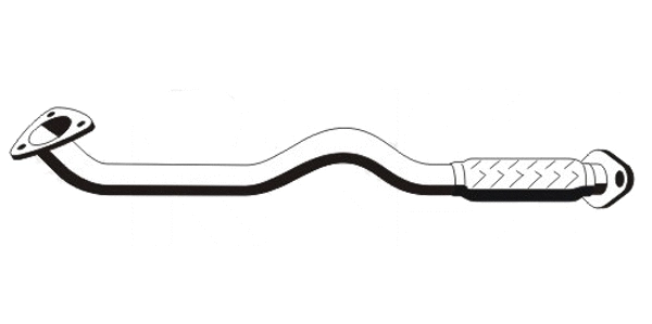 Tuyau d'échappement VEGAZ GmbH ALR-80ERNS
