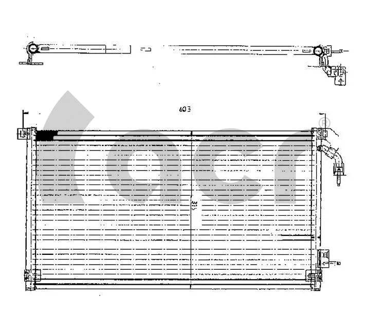 Condenseur, climatisation ACR 300174