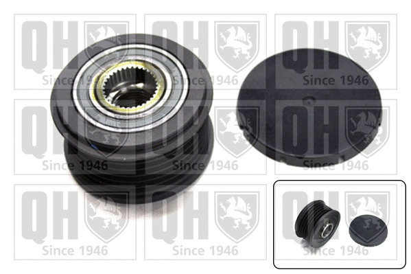 Poulie roue libre, alternateur QUINTON HAZELL QTR108