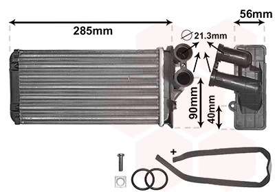 Système de chauffage VAN WEZEL 09006239