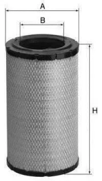 Filtre à air UNIFLUX FILTERS XA1876