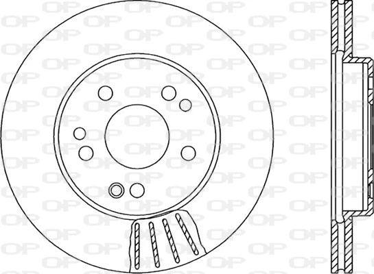 Disque de frein OPEN PARTS BDA1295.20