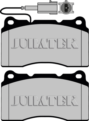 Kit de plaquettes de frein, frein à disque JURATEK JCP1334