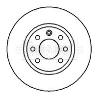 Disque de frein BORG & BECK BBD4010