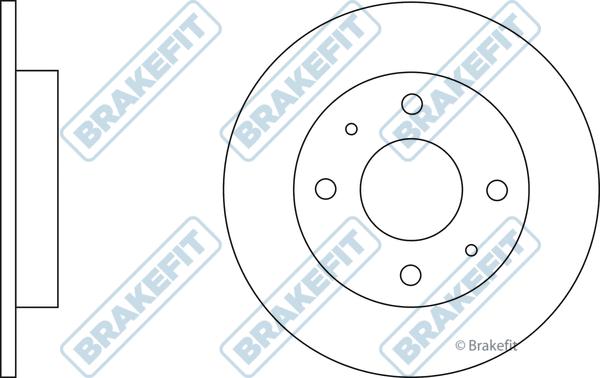 Disque de frein APEC SDK6405