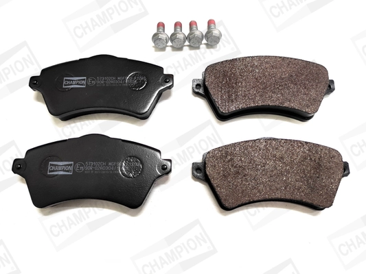 Kit de plaquettes de frein, frein à disque CHAMPION 573102CH