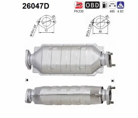 Catalyseur AS 26047D