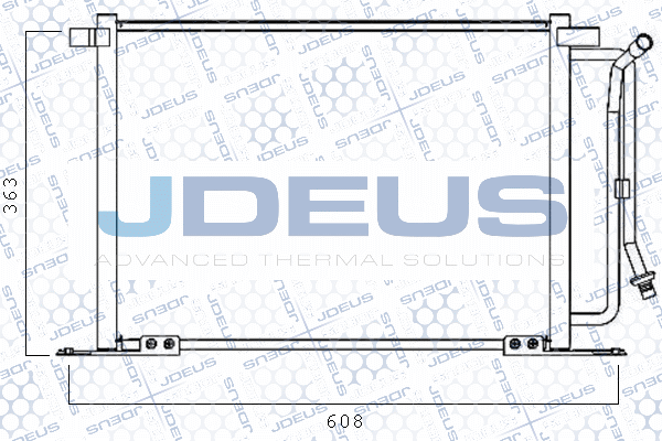 Condenseur, climatisation JDEUS 712M07