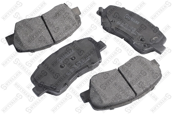 Kit de plaquettes de frein, frein à disque STELLOX 000 016B-SX