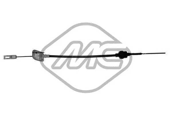 Tirette à câble, commande d'embrayage Metalcaucho 81105