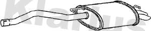 Silencieux arrière KLARIUS 240796