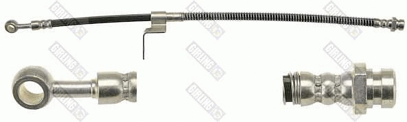 Flexible de frein GIRLING 9004619