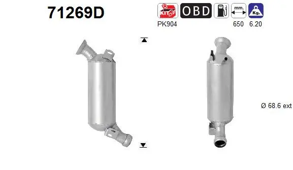 Catalyseur AS 71269D