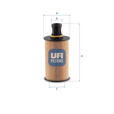 Filtre à huile UFI 25.290.00