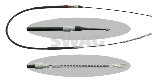 Tirette à câble, frein de stationnement SWAG 99 90 1657