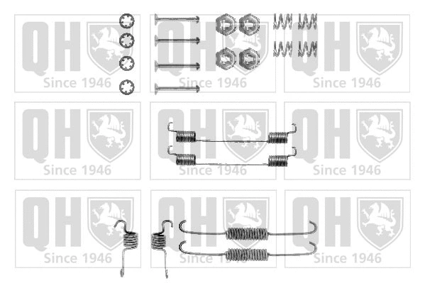 Kit d'accessoires, mâchoire de frein QUINTON HAZELL BFK273
