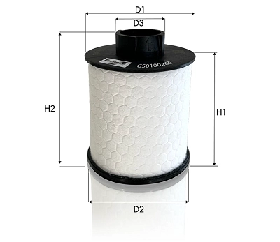 Filtre à carburant TECNECO FILTERS GS010026E