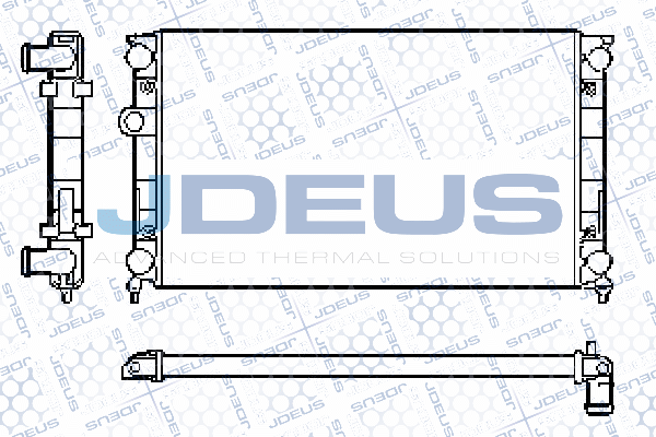 Radiateur, refroidissement du moteur JDEUS RA0300370