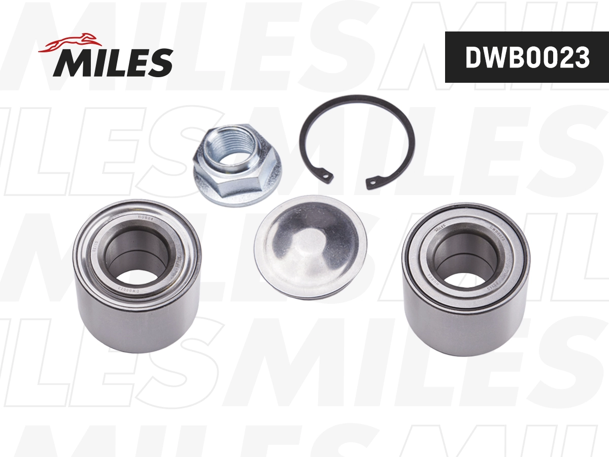 Kit de roulements de roue MILES DWB0023