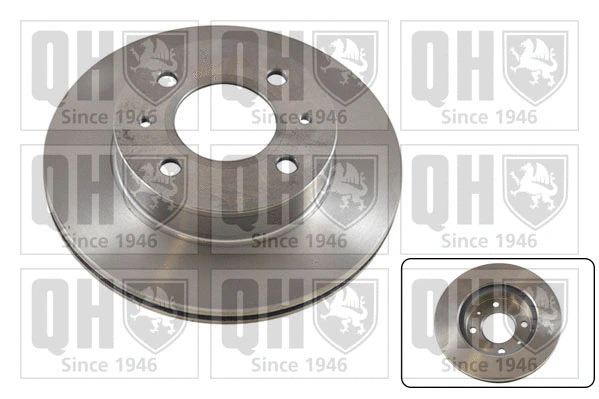 Disque de frein QUINTON HAZELL BDC5507