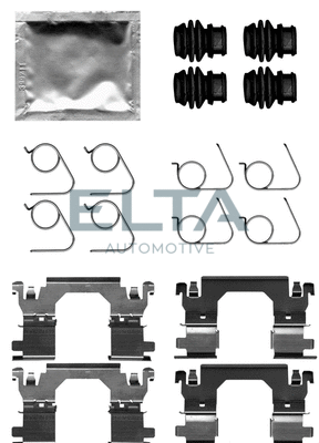 Kit d'accessoires, plaquette de frein à disque ELTA AUTOMOTIVE EA8791