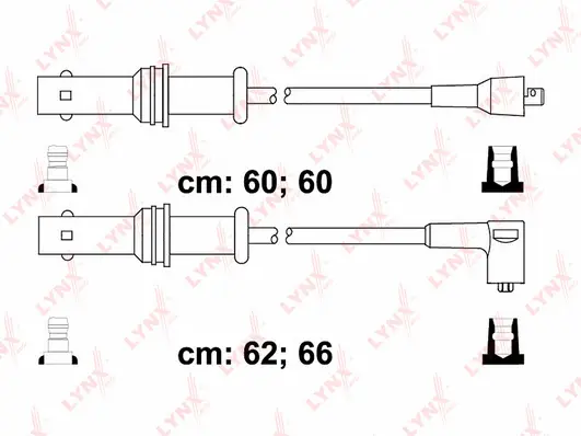 Kit de câbles d'allumage LYNXAUTO SPC7106
