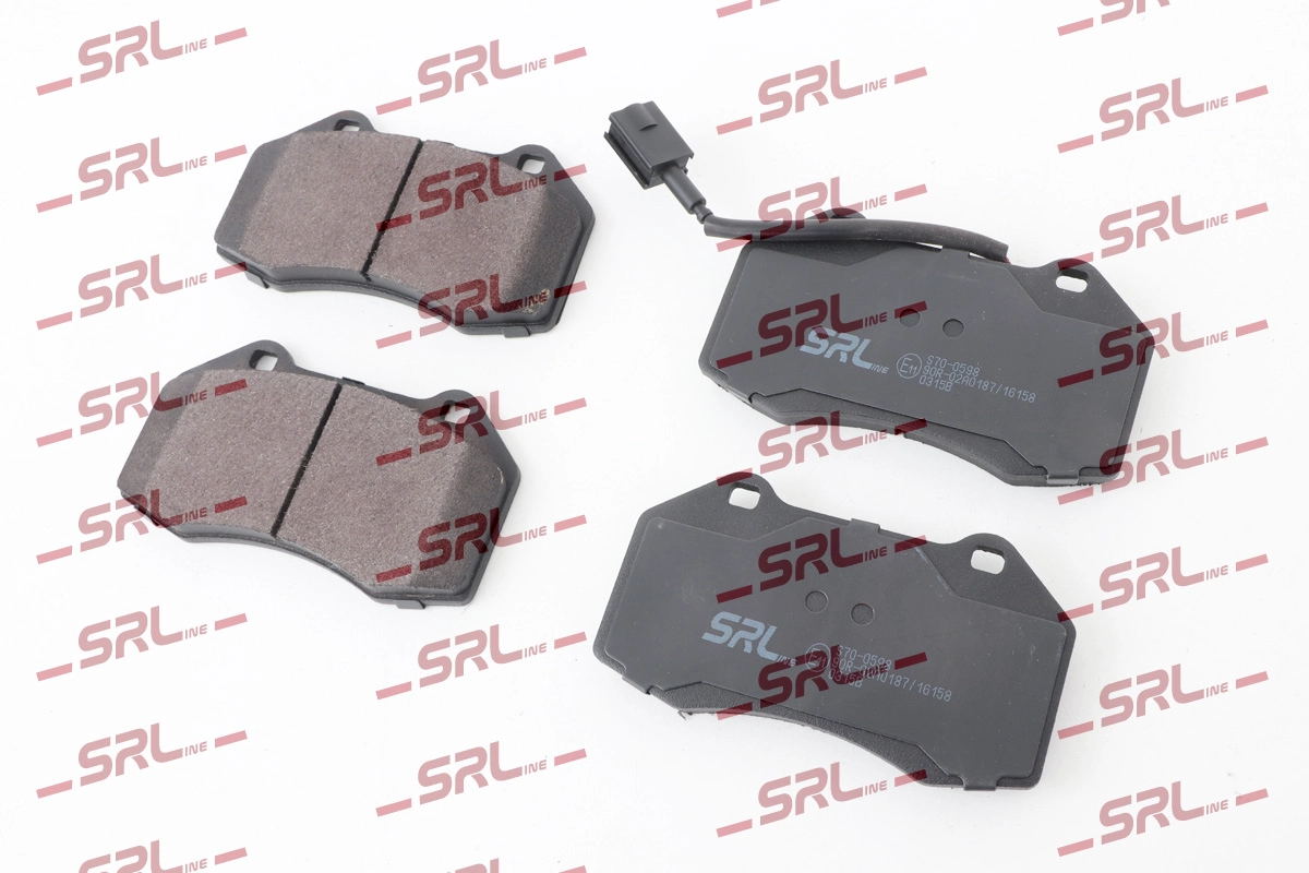 Kit de plaquettes de frein, frein à disque SRLine S70-0598