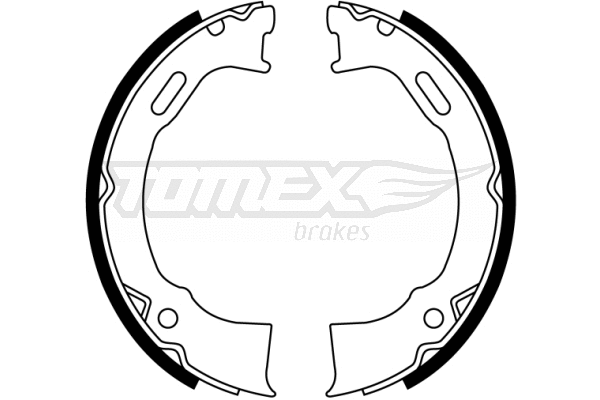 Jeu de mâchoires de frein TOMEX Brakes TX 22-87