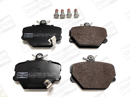Kit de plaquettes de frein, frein à disque CHAMPION 571995CH