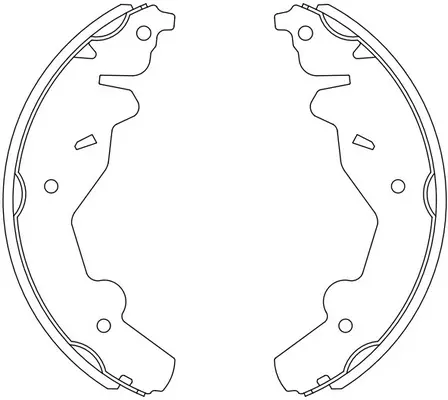 Jeu de mâchoires de frein SB BS11825