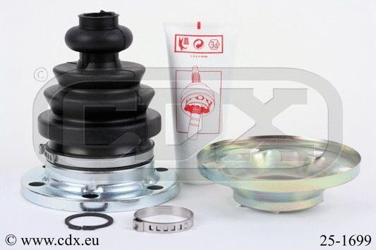 Jeu de joints-soufflets, arbre de commande CDX 25-1699