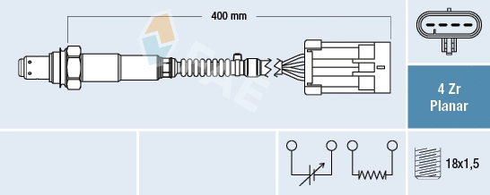 Sonde lambda FAE 77678
