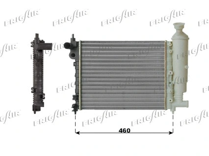 Radiateur, refroidissement du moteur FRIGAIR 0108.2067