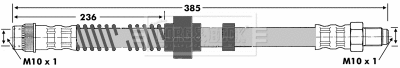 Flexible de frein BORG & BECK BBH6643