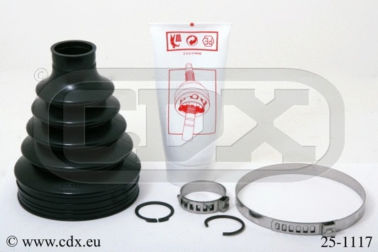 Jeu de joints-soufflets, arbre de commande CDX 25-1117