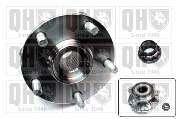 Kit de roulements de roue QUINTON HAZELL QWB1472
