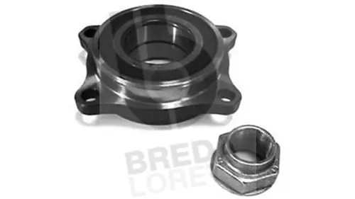 Kit de roulements de roue BREDA LORETT KRT1564