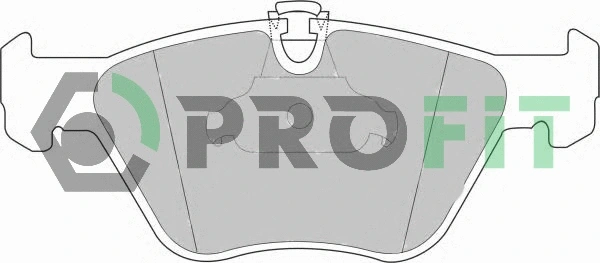 Kit de plaquettes de frein, frein à disque PROFIT 5000-1073 C