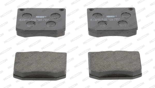Kit de plaquettes de frein, frein à disque FERODO FDB818