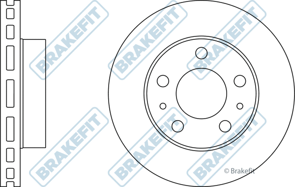 Disque de frein APEC SDK6490
