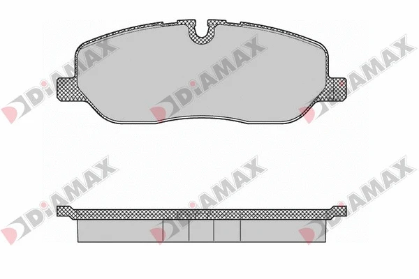 Kit de plaquettes de frein, frein à disque DIAMAX N09420