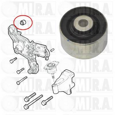 Support moteur MI.R.A. 25/4311OR