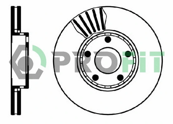 Disque de frein PROFIT 5010-0320