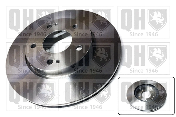 Disque de frein QUINTON HAZELL BDC5724