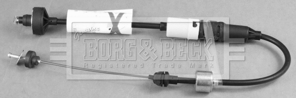 Tirette à câble, commande d'embrayage BORG & BECK BKC2008