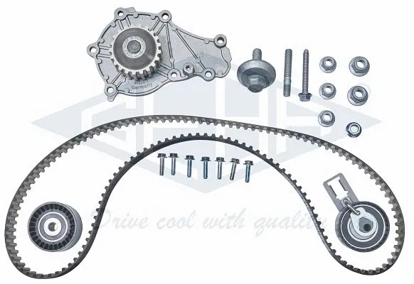 Pompe à eau + kit de courroie crantée GEBA K30030BS