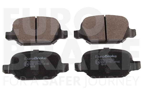Kit de plaquettes de frein, frein à disque EUROBRAKE 5502221023