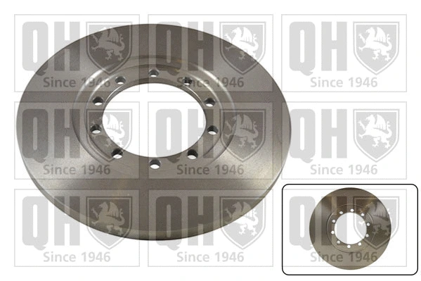 Disque de frein QUINTON HAZELL BDC5548